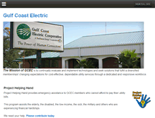 Tablet Screenshot of gcec.com